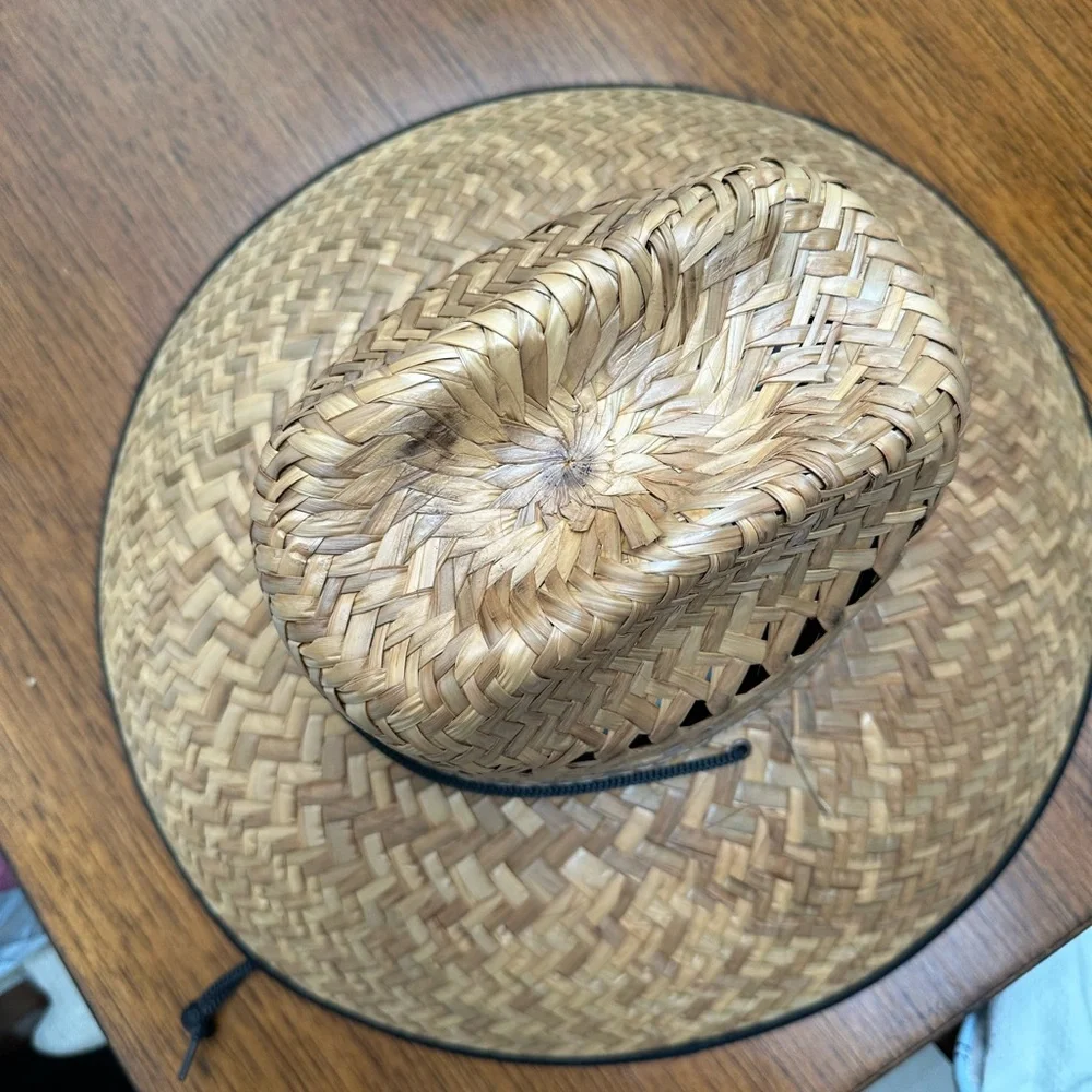Woven Straw Party Hat
